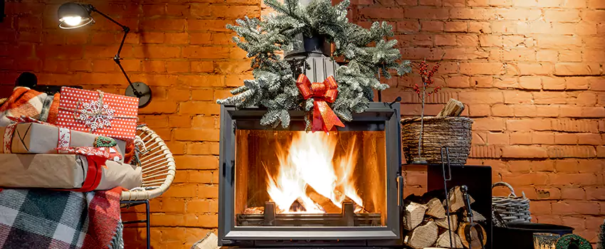 Travis Industries Linear Gas Fireplace Installation in Stephenville, Texas