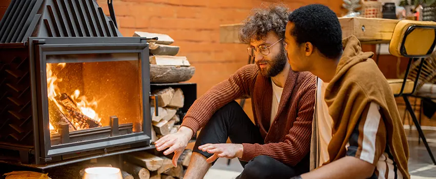 Flue Liner installation for Fireplace Metal in Stephenville, TX